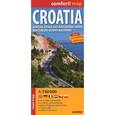 russische bücher:  - Хорватия. Ламинированная карта. Croatia