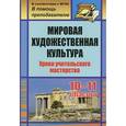 russische bücher: Леухина Наталья Анисимовна - Мировая художественная культура. 10-11 классы. Уроки учительского мастерства