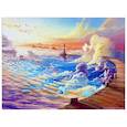 :  - Алмазная мозаика «Облачный маяк» 40 x30 см, 35 цветов