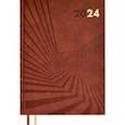:  - Ежедневник датированный на 2024 год Амальфи, коричневый, А5+, 176 листов