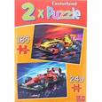 :  - Puzzle "Гоночные автомобили" 2 в 1 (B-021123)