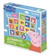 :  - Настольная игра 2 в 1 "Peppa Pig. Домино и Лото"