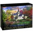 :  - Puzzle-1000 "Церковь в осеннем парке" (МГК1000-6498)