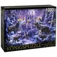 :  - Puzzle-1000 "Волки и зимний замок" (МГК1000-6473)