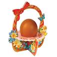 :  - Подставка пасхальная на 1 яйцо "Цветочная корзинка", 11 х 13,5 см