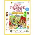 First 1000 Words in English. Sticker Book