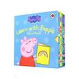 russische bücher:  - Learn with Peppa Pig (4-book slipcase)