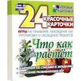 russische bücher:  - Что как растет. 24 красочные карточки. Игры на узнавание, нахождение пар, группировку и обобщение