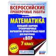 russische bücher: Сорокина В.А. - Математика. Большой сборник тренировочных вариантов проверочных работ для подготовки к ВПР. 7 класс